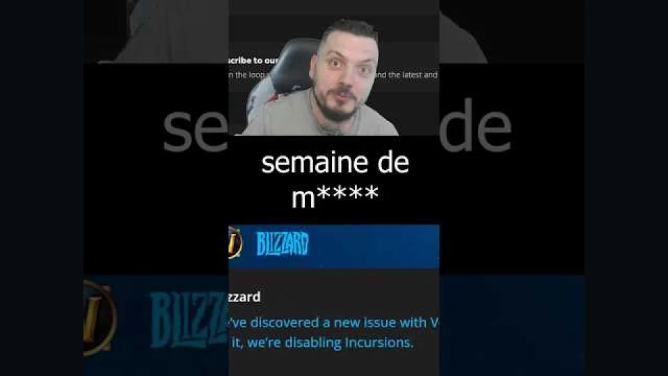 Blizzard casse WoW ! #wowretail  #bugs #worldofwarcraft