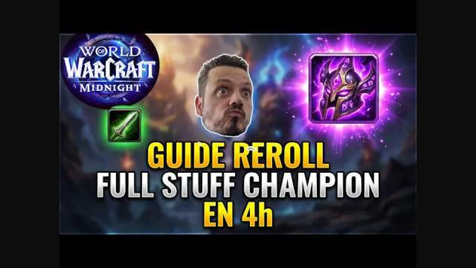 FULL STUFF champion en 4 heures ! (Guide pour rerolling Midnight )