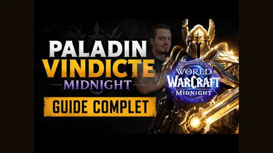 Paladin Vindicte Midnight : Guide rapide (Rotation, démonstration, talents)