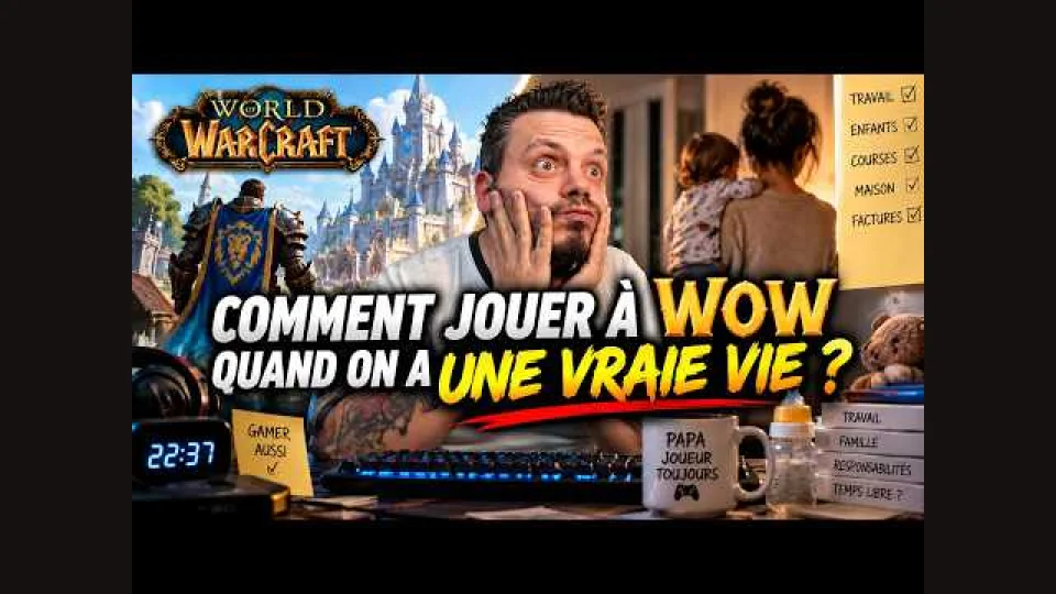 COMMENT JOUER À UN MMO QUAND ON A UNE VRAIE VIE ?
