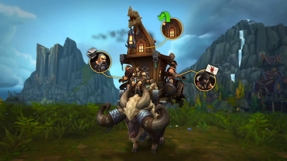 Set Out with the Hearthkeeper’s Wandering Caravan Mount