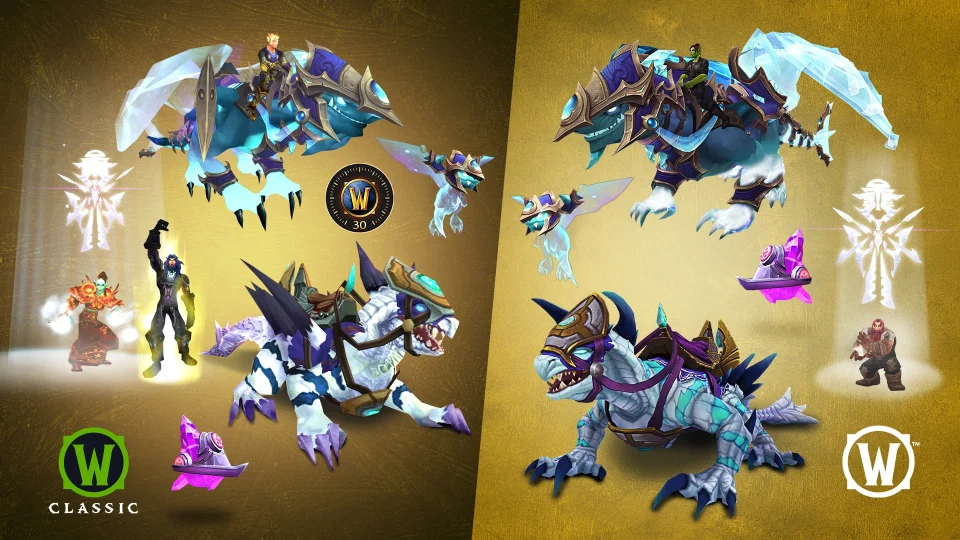 Save up to 50% on Burning Crusade Classic Anniversary Packs and Services