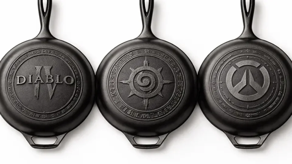 [POISSON] Blizzard envahit la cuisine avec les poêles Diablo, Hearthstone et Overwatch