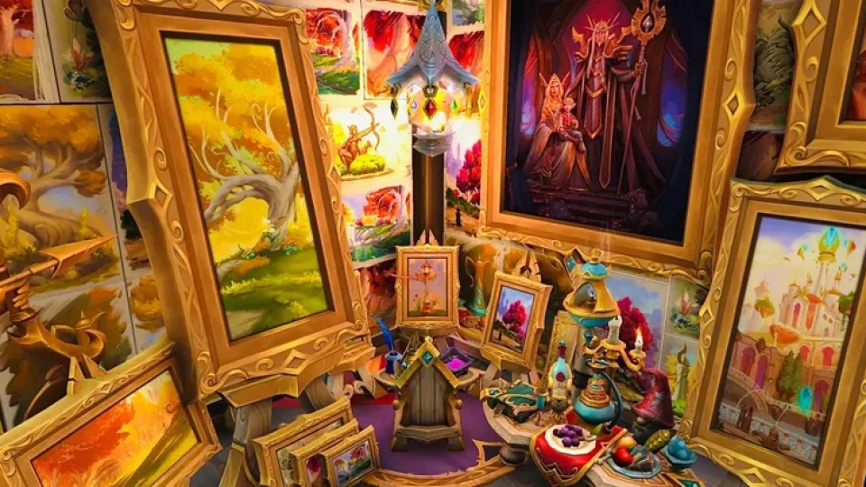 Il transforme sa maison en galerie d’art… et dépense l’équivalent de deux Jetons WoW