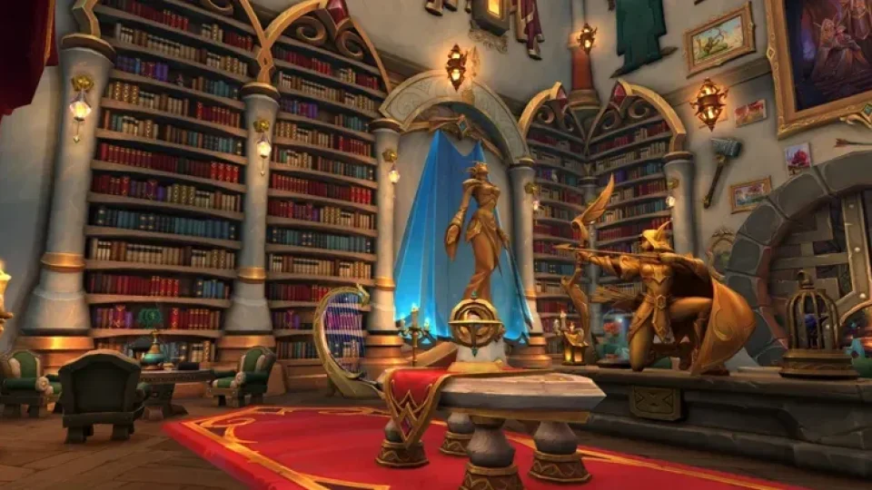 Housing WoW : Une bibliothèque monumentale !