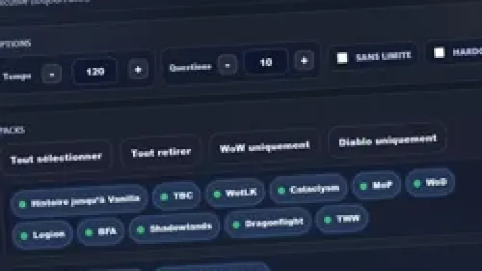 Vous pensez bien connaître les jeux de Blizzard ? Faites le test !