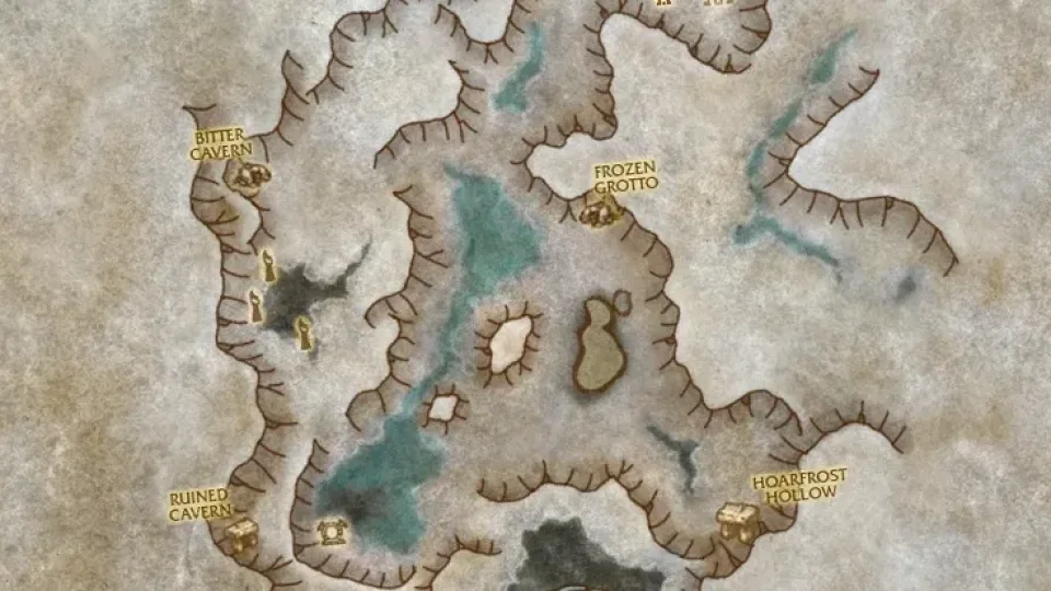 Zoom sur les cartes des nouvelles zones du patch 12.0.7 de WoW Midnight
