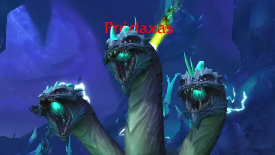 Le World Boss Prédaxas fait sa première sortie à la Tempête du Vide