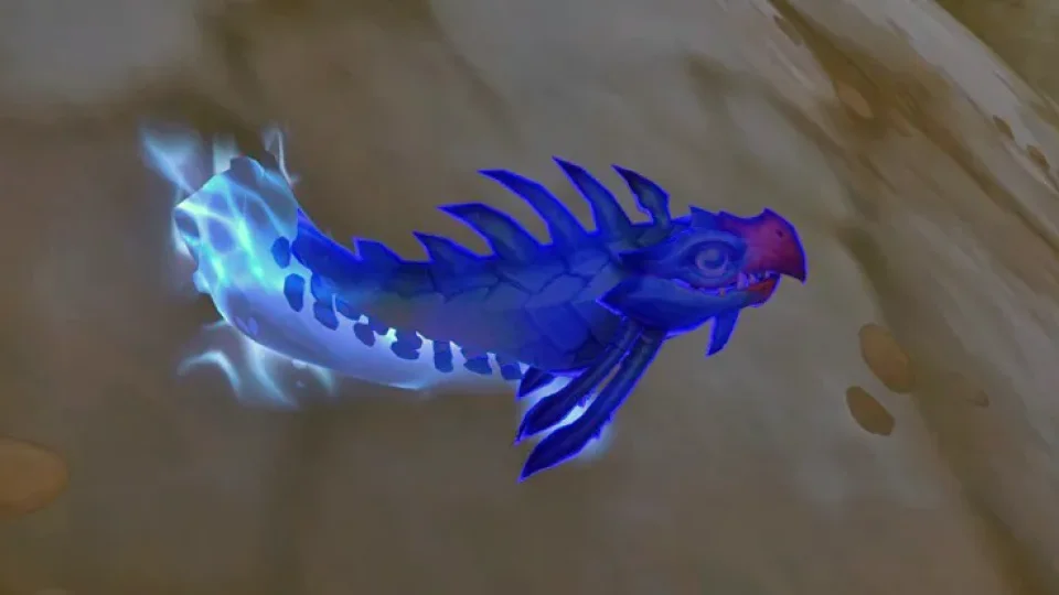 Site rituel : Comment récupérer la mascotte Wyrm juvénile surchargé ?