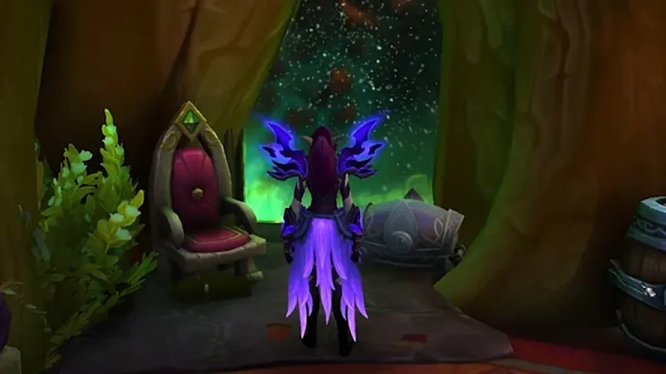 Un joueur recrée l’Arcantina de Midnight dans sa maison de WoW