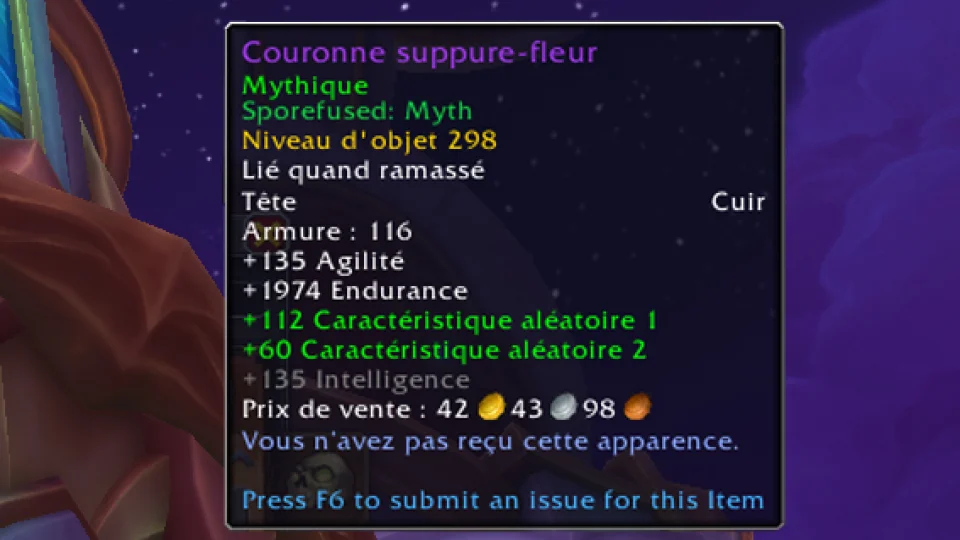 Chute-des-Spores : Le butin n'est plus lié au Bataillon, mais lié quand ramassé !
