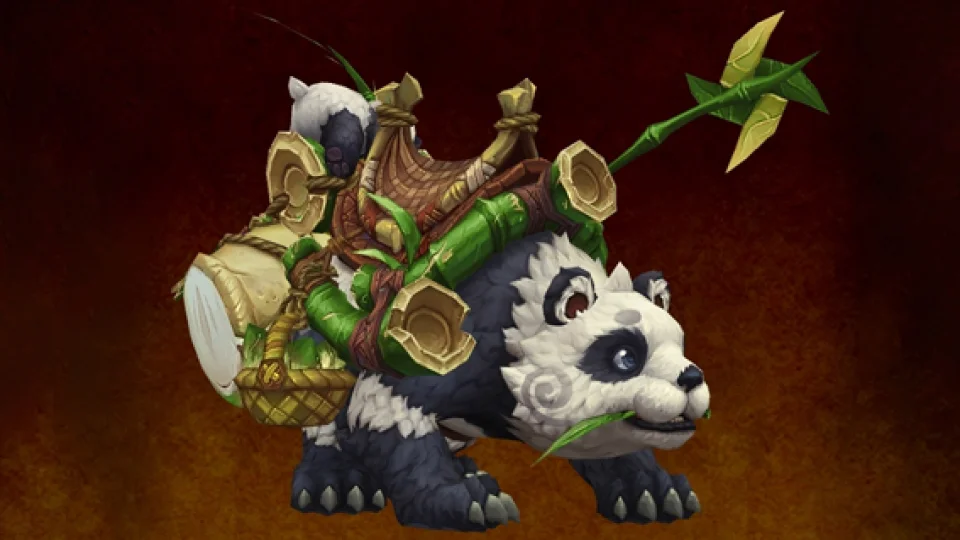 Mists of Pandaria Classic : Une adorable monture panda dataminée