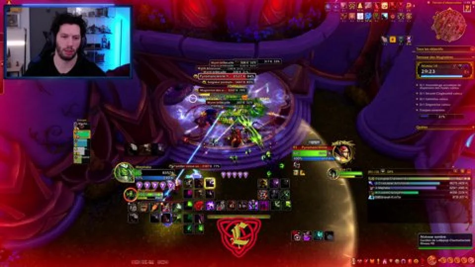 DROP / Soirée M+ 13/14 Lock 281 Ilvl