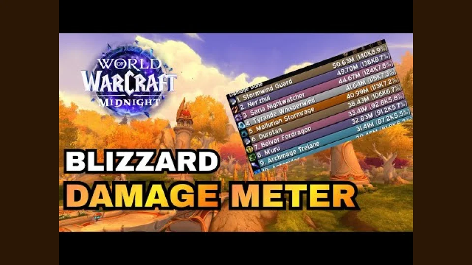 AMÉLIORATION DU COMPTEUR DE DÉGÂTS DE BLIZZARD / DÉTAILS - MIDNIGHT