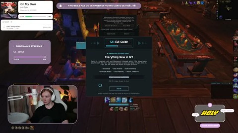 [DROPS] nouvelle saison <3 titre en mage cette fois? !holy !trust !config !horusx