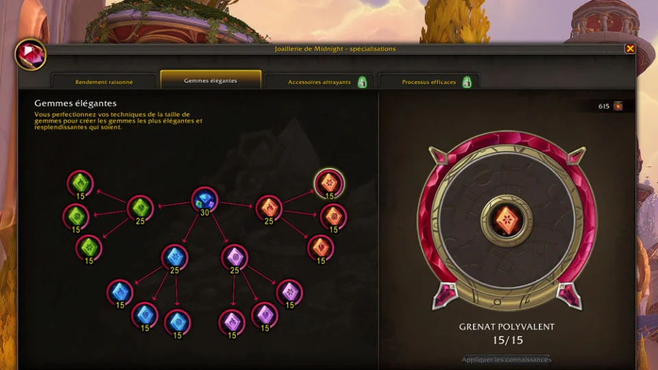 Spécialisations de métiers : vers un système de reset limité à Midnight ?