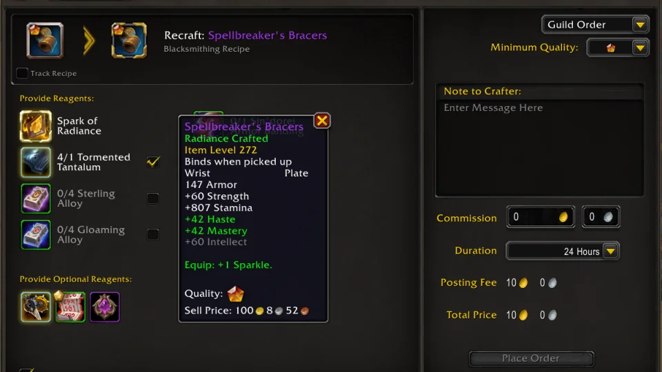 How to Remove Embellishments to Recraft Endgame Gear in Midnight