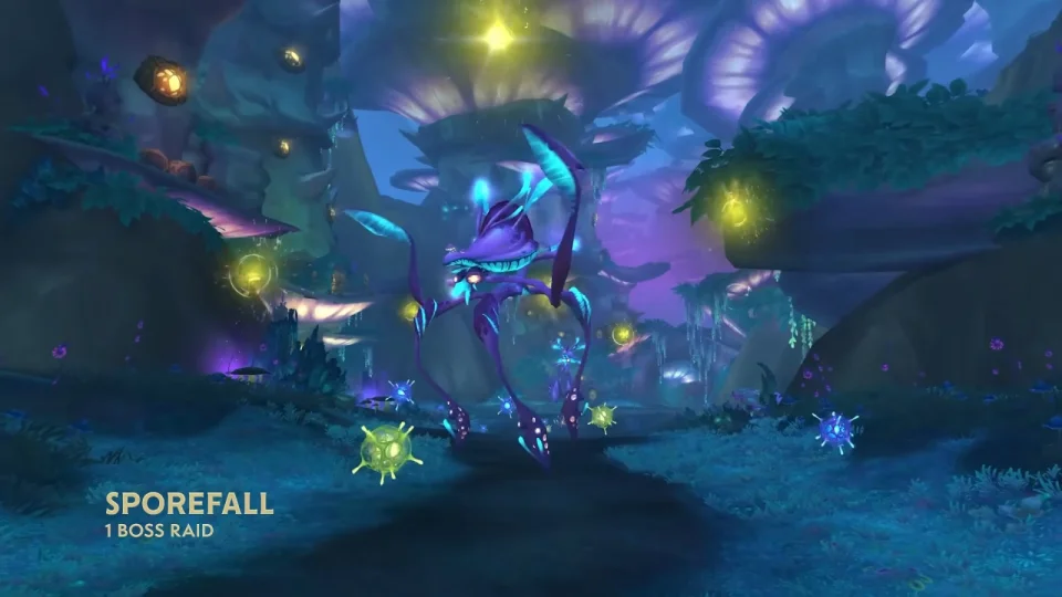 Sporefall Boss in Patch 12.0.7 Will Have a Mythic Flex Difficulty