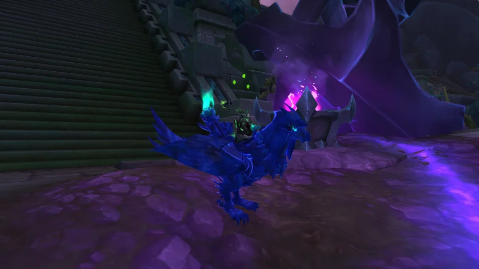 Repair a Ritual in Broken Throne Ritual Site for Void Hex Eagle Mount