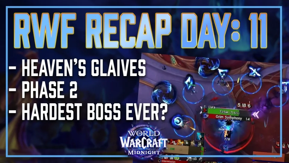 Midnight Season 1 Race to World First Day 11 Recap: Hardest Boss Ever?