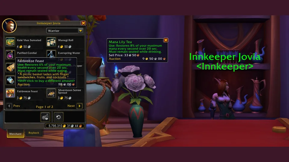 Mana Restoration Food Nerfed - Tea Time for Healers in Midnight