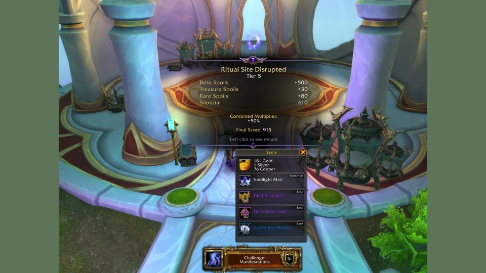 Farming Voidlight Marl from Ritual Sites in Patch 12.0.5