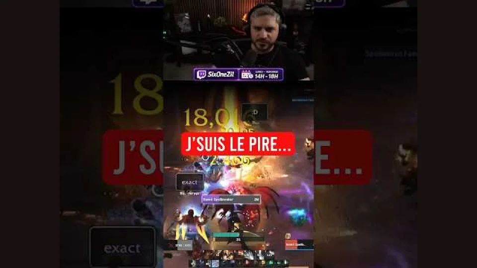 J'suis vraiment le pire xD haha #worldofwarcraft #funny #humour #donjon #midnight #retail #mythique
