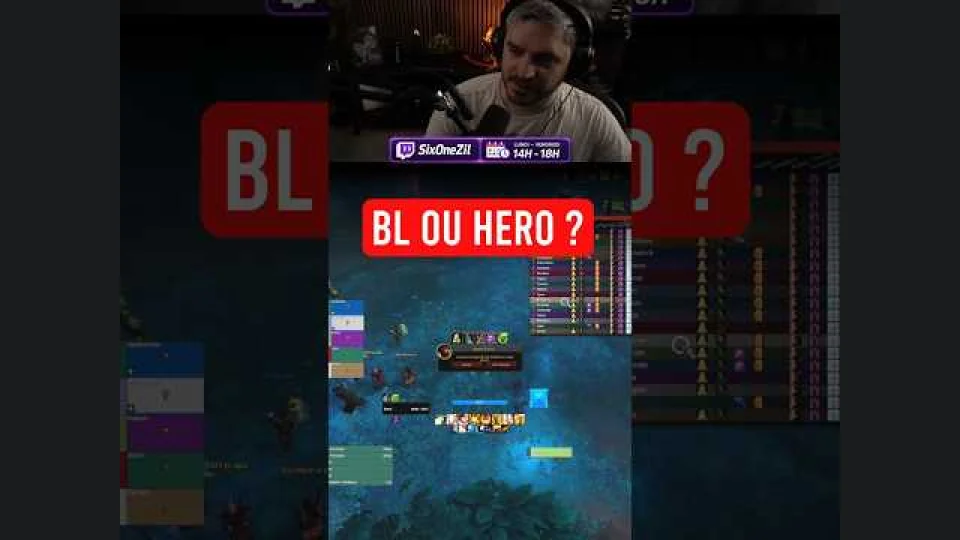 BL ou Hero ? #worldofwarcraft #midnight #retail #humour #raid #classic #wowclassic