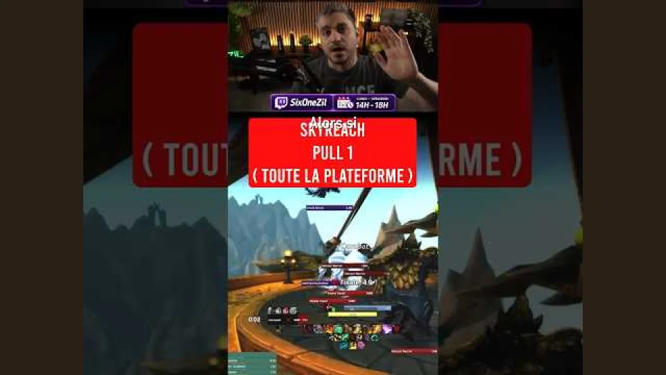 Tank le premier pull de Skyreach #worldofwarcraft #midnight #retail #tank #pov #mythicplus #protips