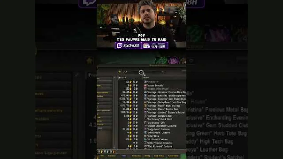 Gagner très peu d'argent sur #worldofwarcraft #retail #midnight #protips #argent #riche #money