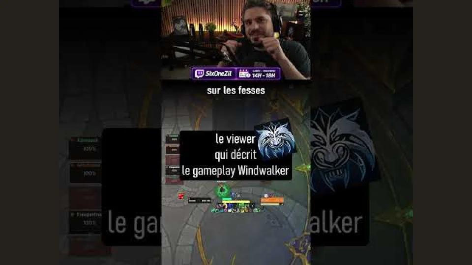 Le moine c'est comme à la maison #worldofwarcraft #retail #drôle #humour