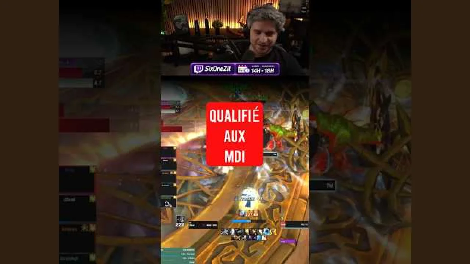 le move qui m'a qualifié aux MDI #worldofwarcraft #midnight#mythique #raid  #humour #healer #retail