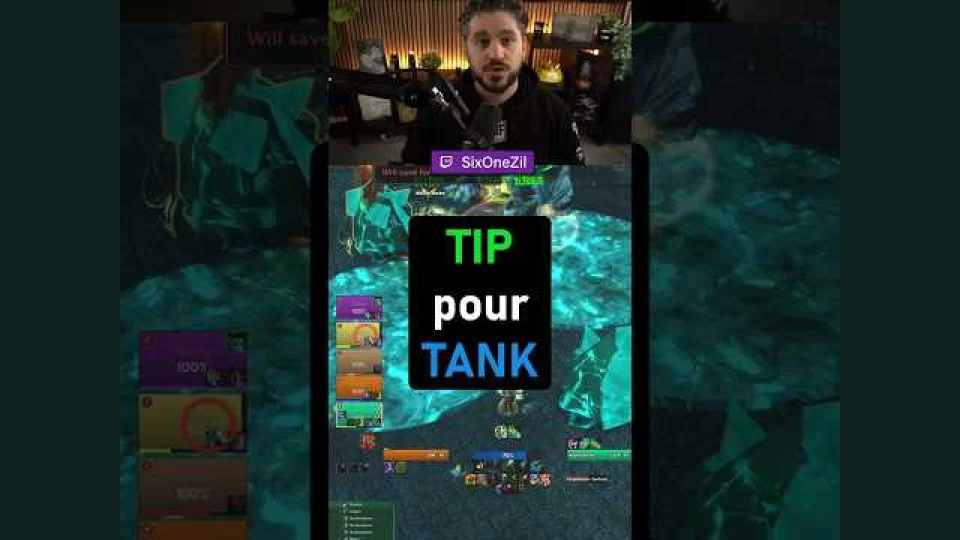 Tip tank Fosse de Saron #worldofwarcraft #midnight #retail #fyp #pov #protips