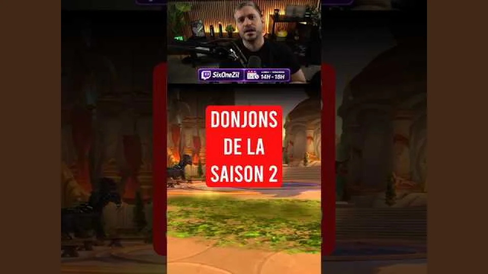 Nouveaux donjons de la saison 2 #worldofwarcraft #midnight #retail #donjon #patch #miseajour #maj
