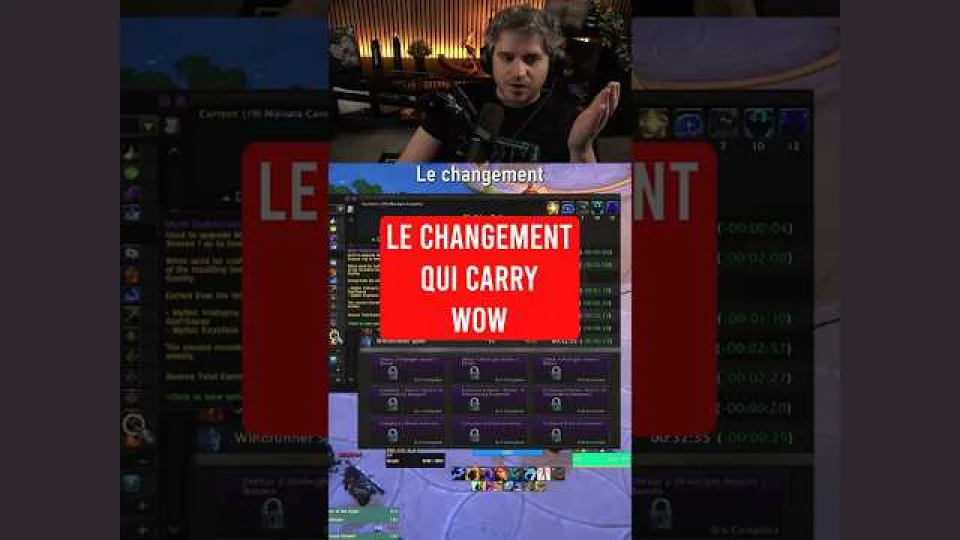 Le changement qui aiderait bien #worldofwarcraft #midnight #donjon #mythique #retail