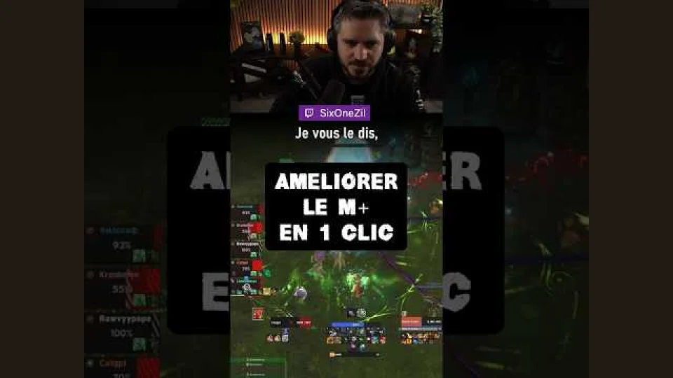 Améliorer le Mythique en un clic ! #worldofwarcraft #retail #midnight #fyp #pov #protips